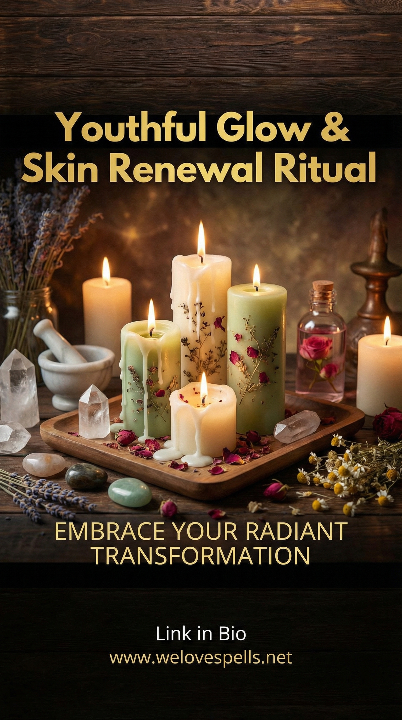 Anti-Aging Skin Restoration Energy Spell