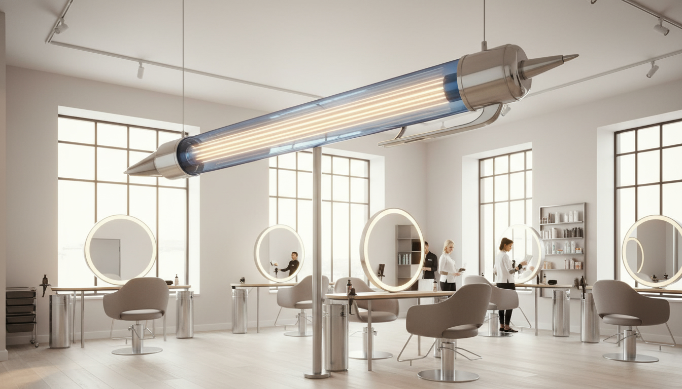 Bic Cristal's Transformation: A Giant Lamp for Salons