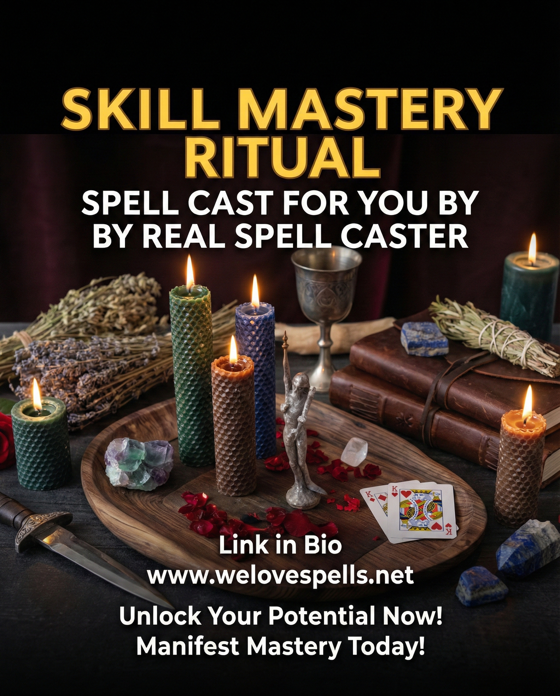 Skill Mastery Ritual Spell - Unlock Peak Performance