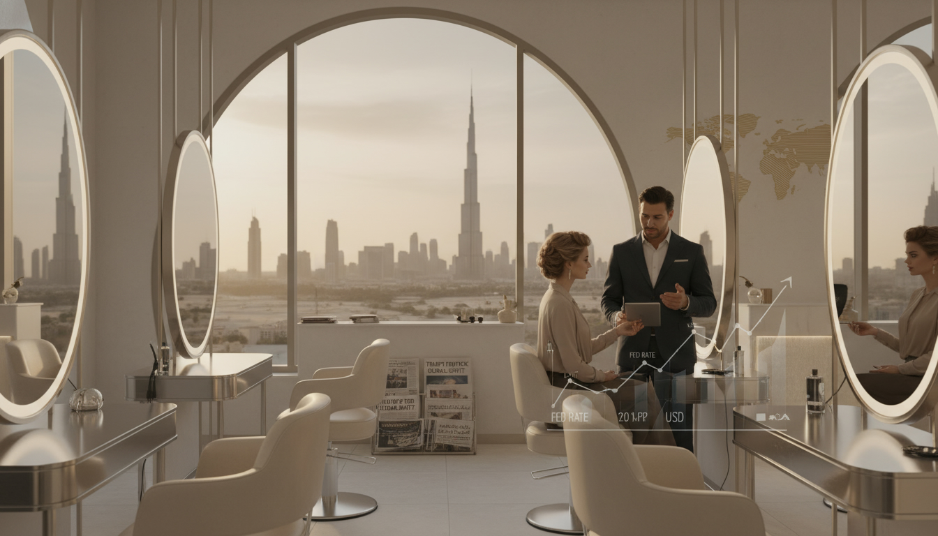 Impact of Trump's Fed Chair Announcement on Dubai Salons