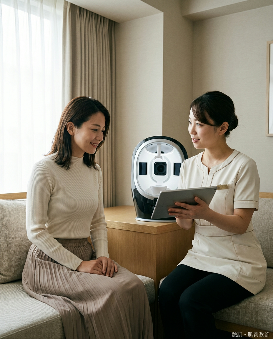 施術中のカウンセリング