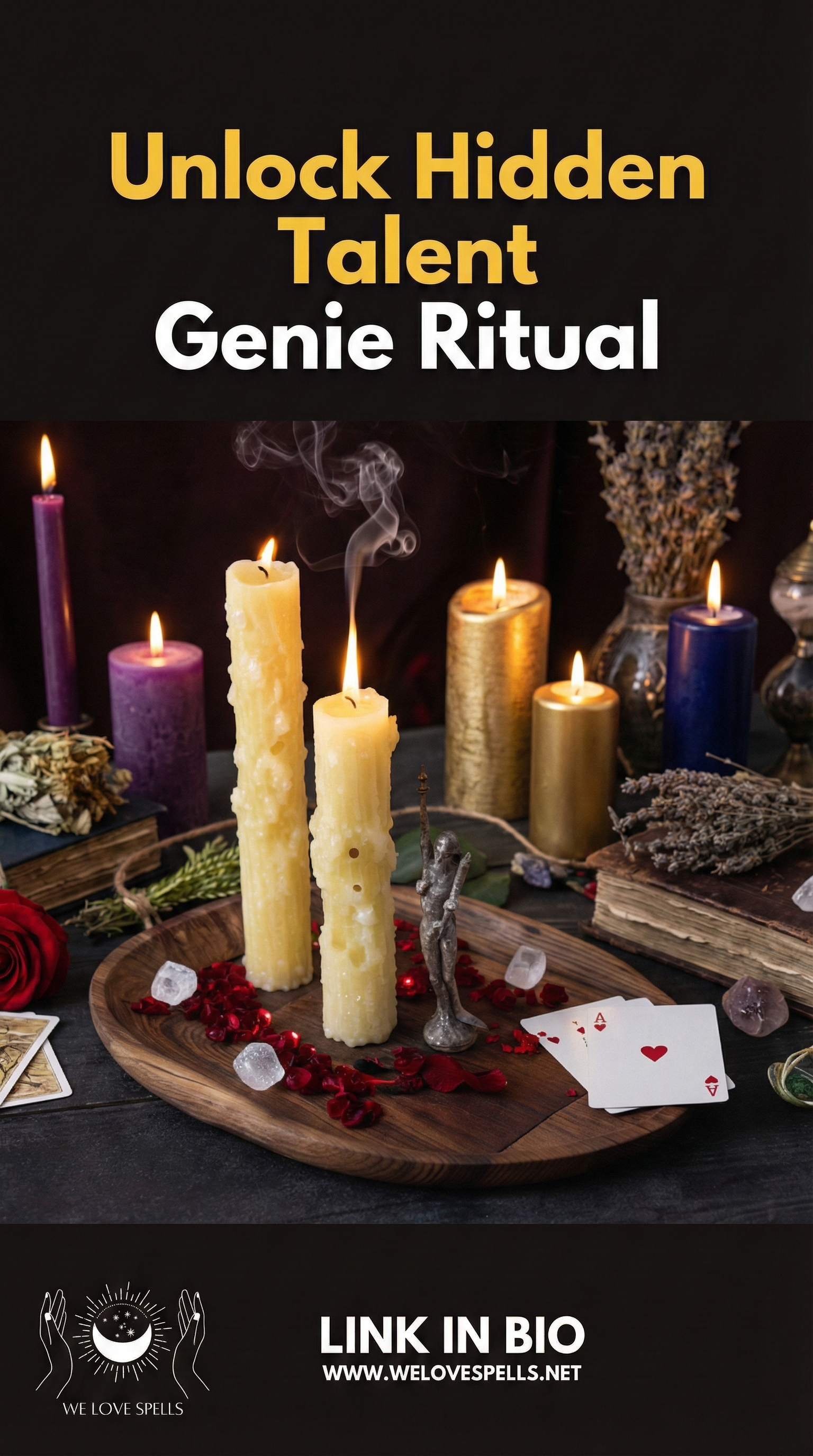 Unlock Hidden Talent Genie Spell Ritual