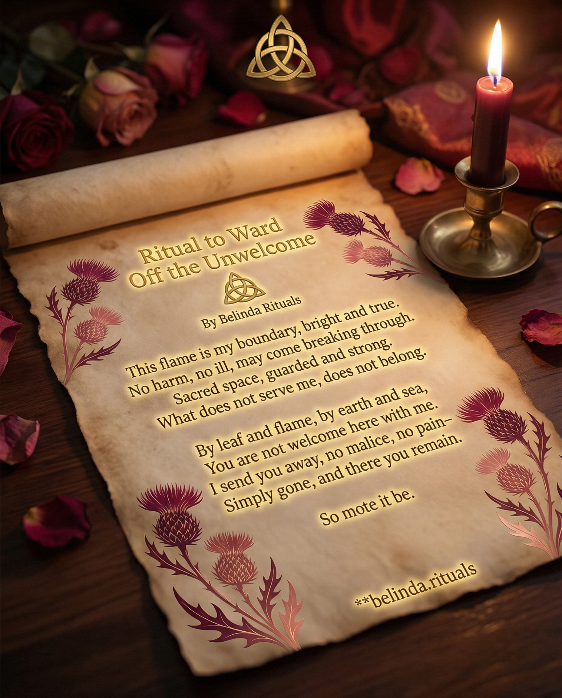 Powerful protection spell to ward off the unwelcome and safeguard your home