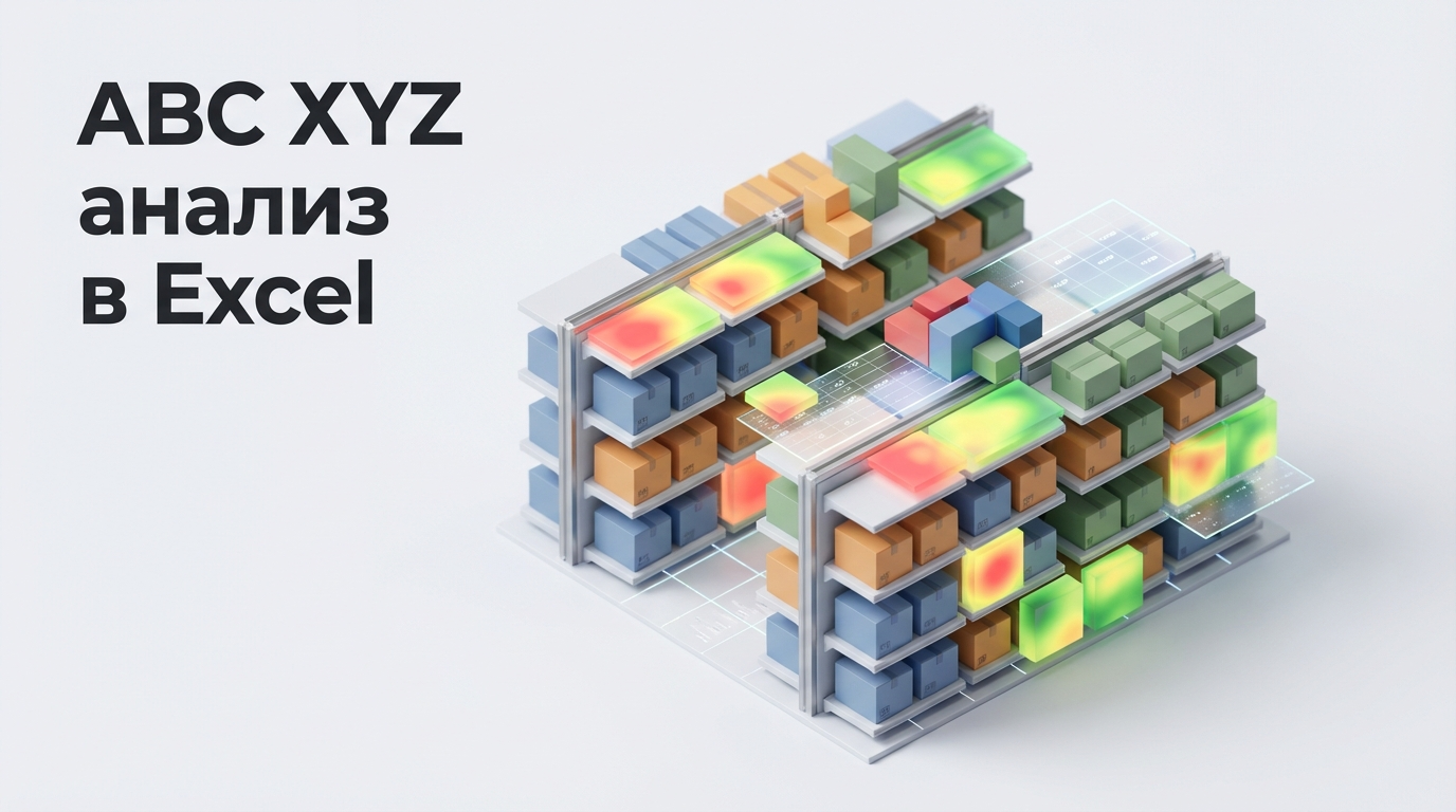 ABC XYZ анализ в Excel: пример расчета и готовый шаблон