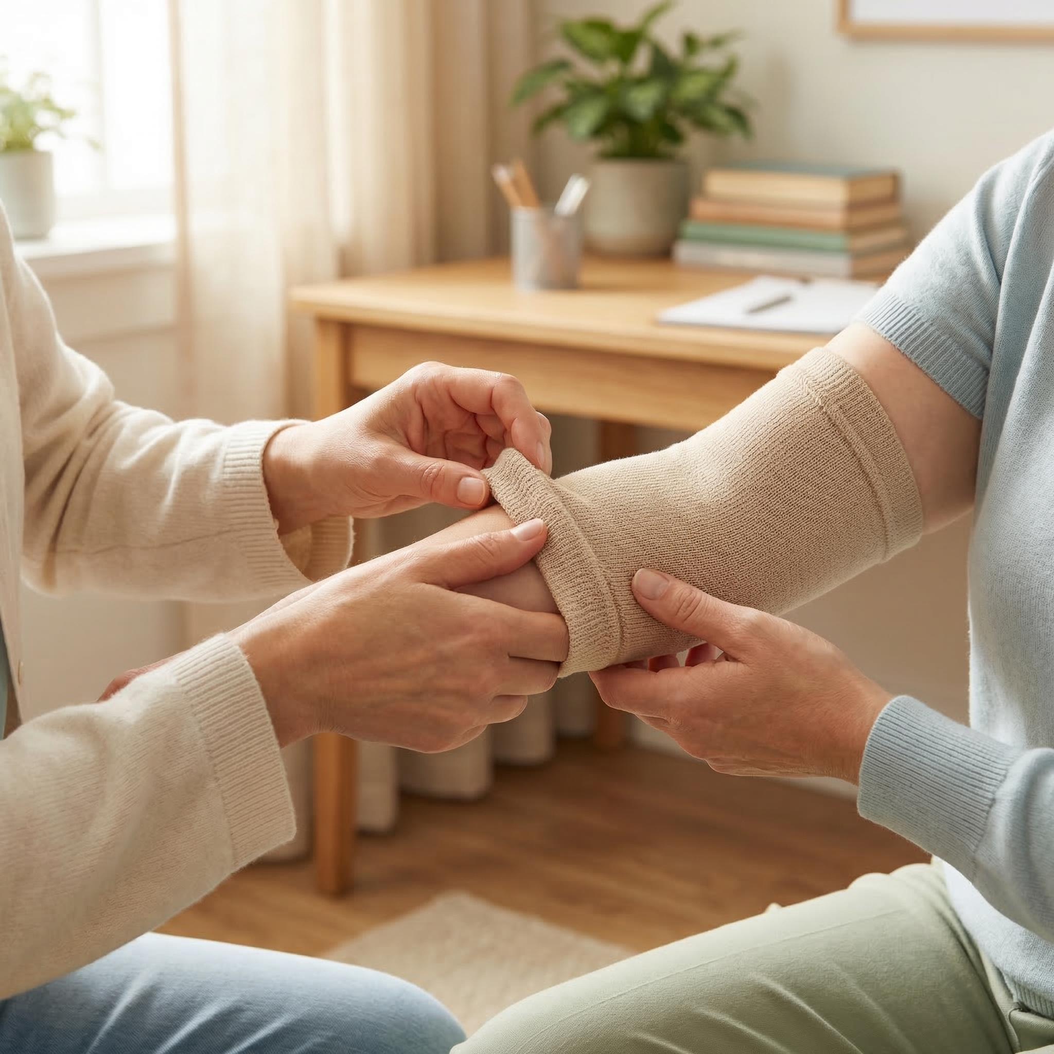 日焼けの流れイメージ画像
