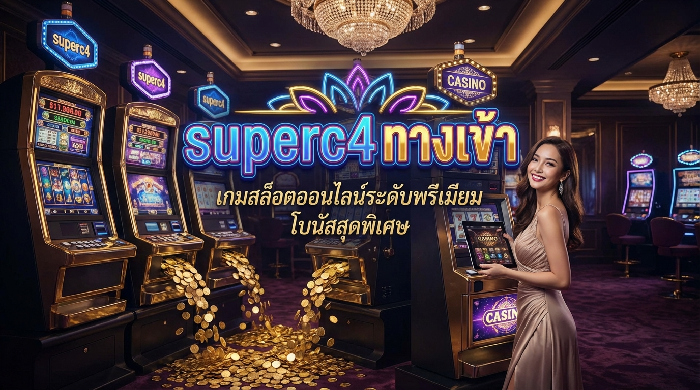 สมัครสมาชิก SuperC4 เพื่อเล่นสล็อตออนไลน์ที่ดีที่สุด