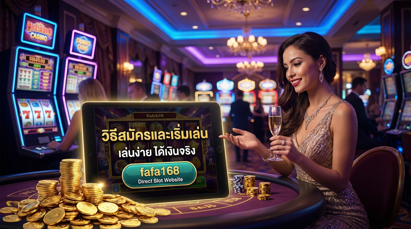 วิธีการสมัครสมาชิกและเริ่มเล่น