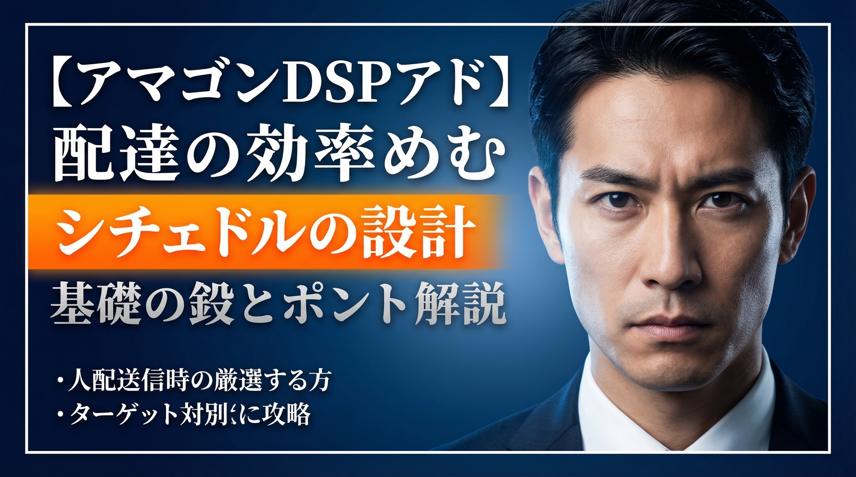 Amazon DSP広告の配信スケジュール