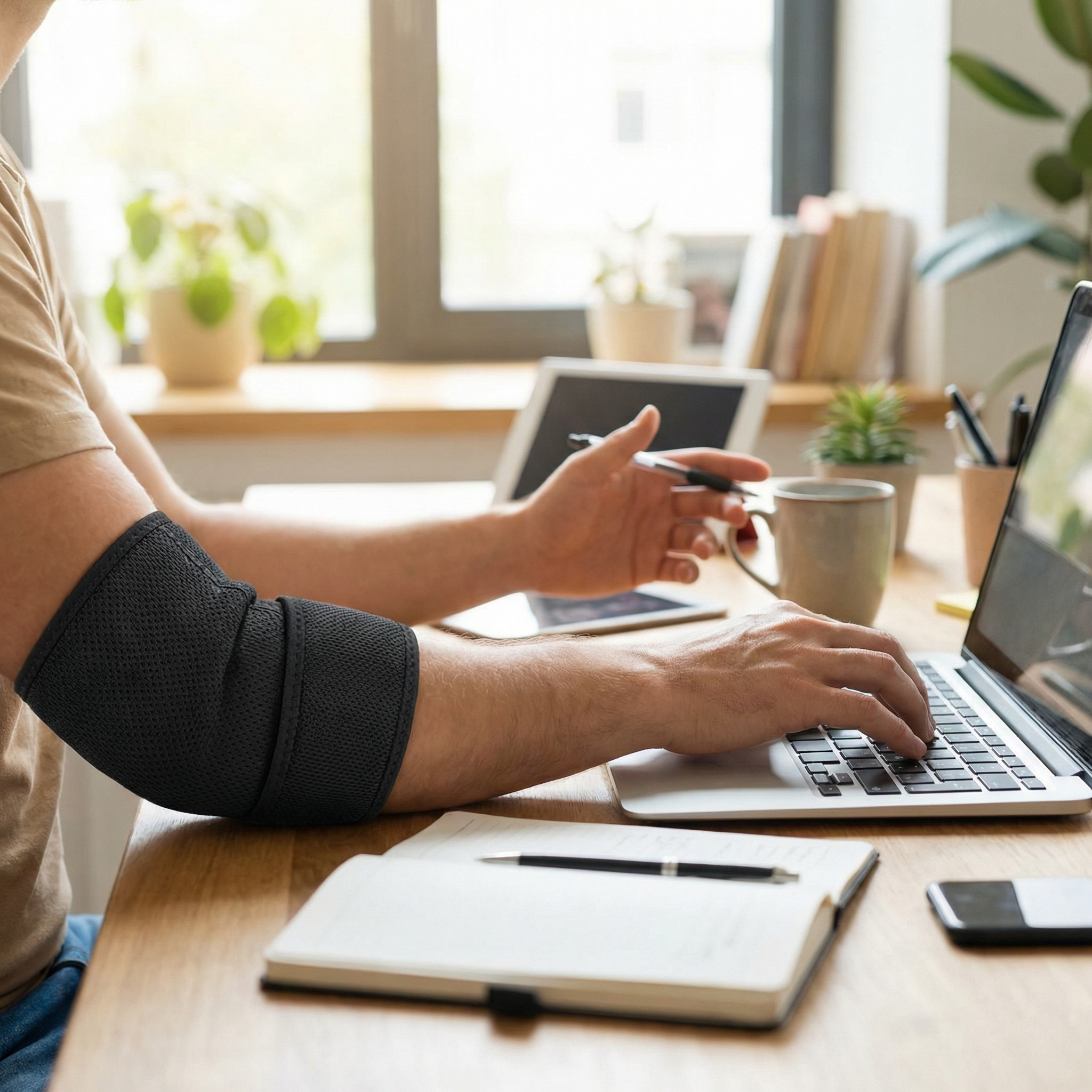 肘日焼け流れの説明イメージ
