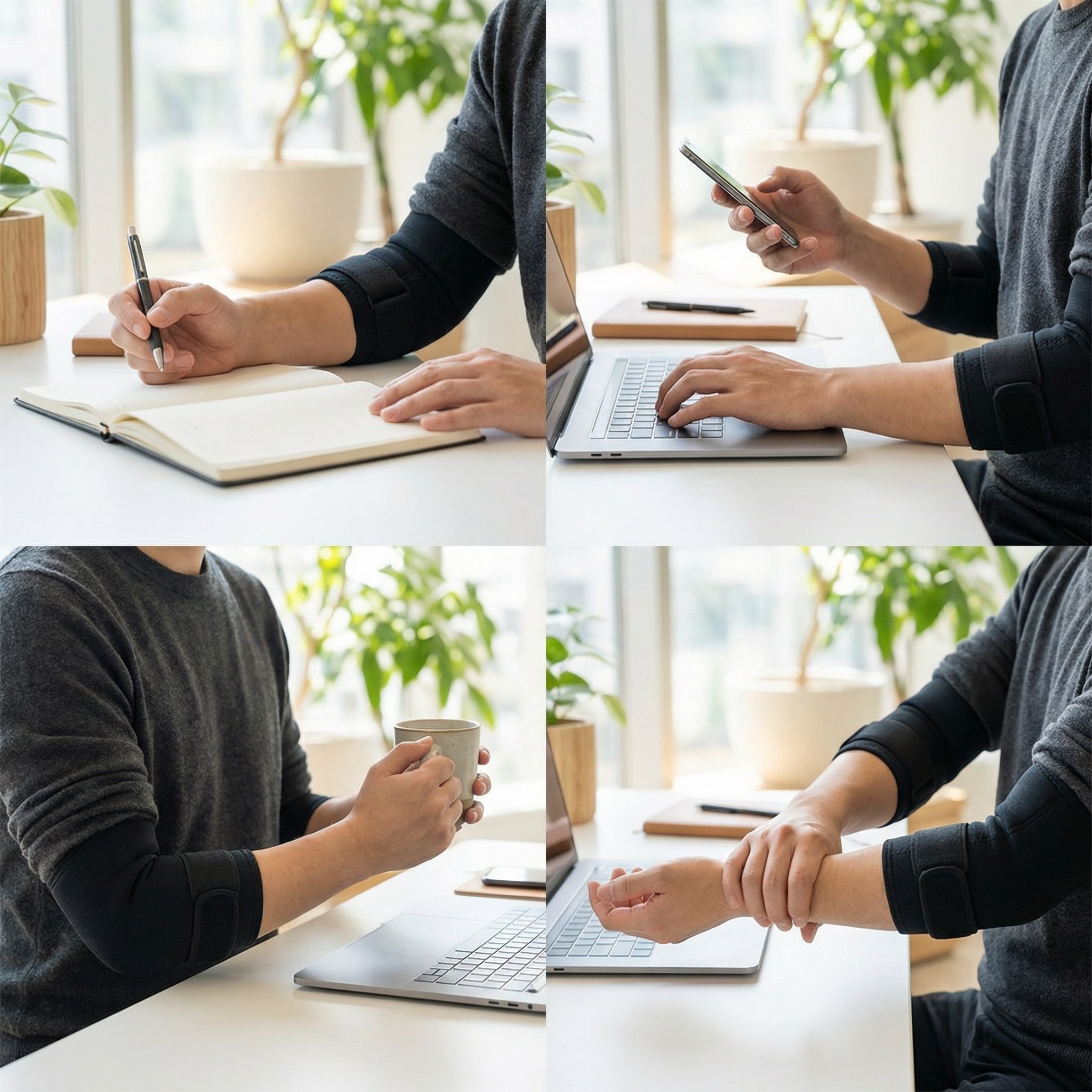 肘のケアの流れ