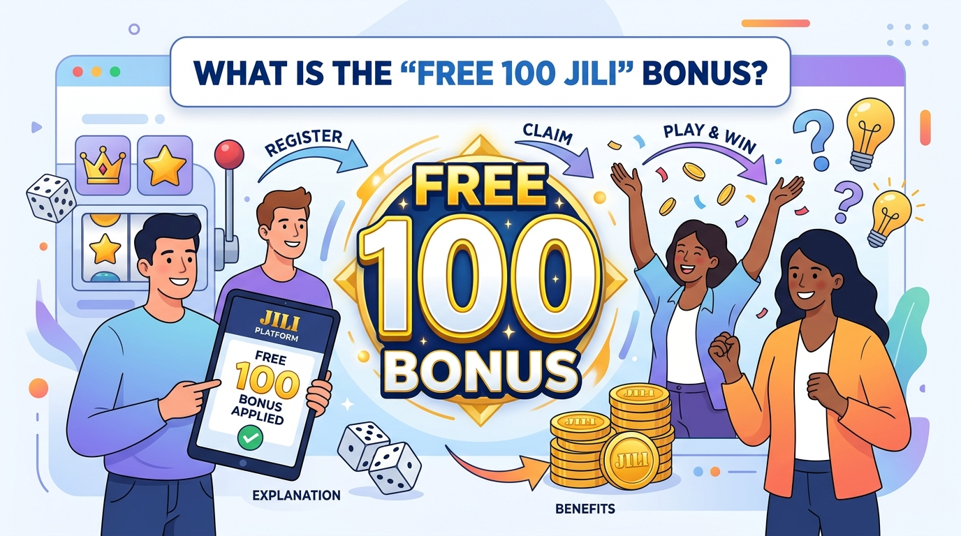 What is the 'Free 100 Jili' Bonus?