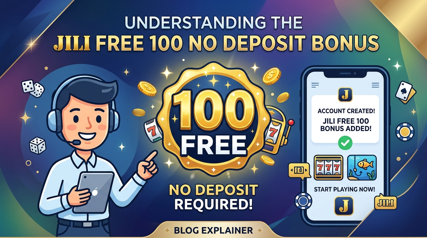 What is Jili Free 100 No Deposit Bonus?