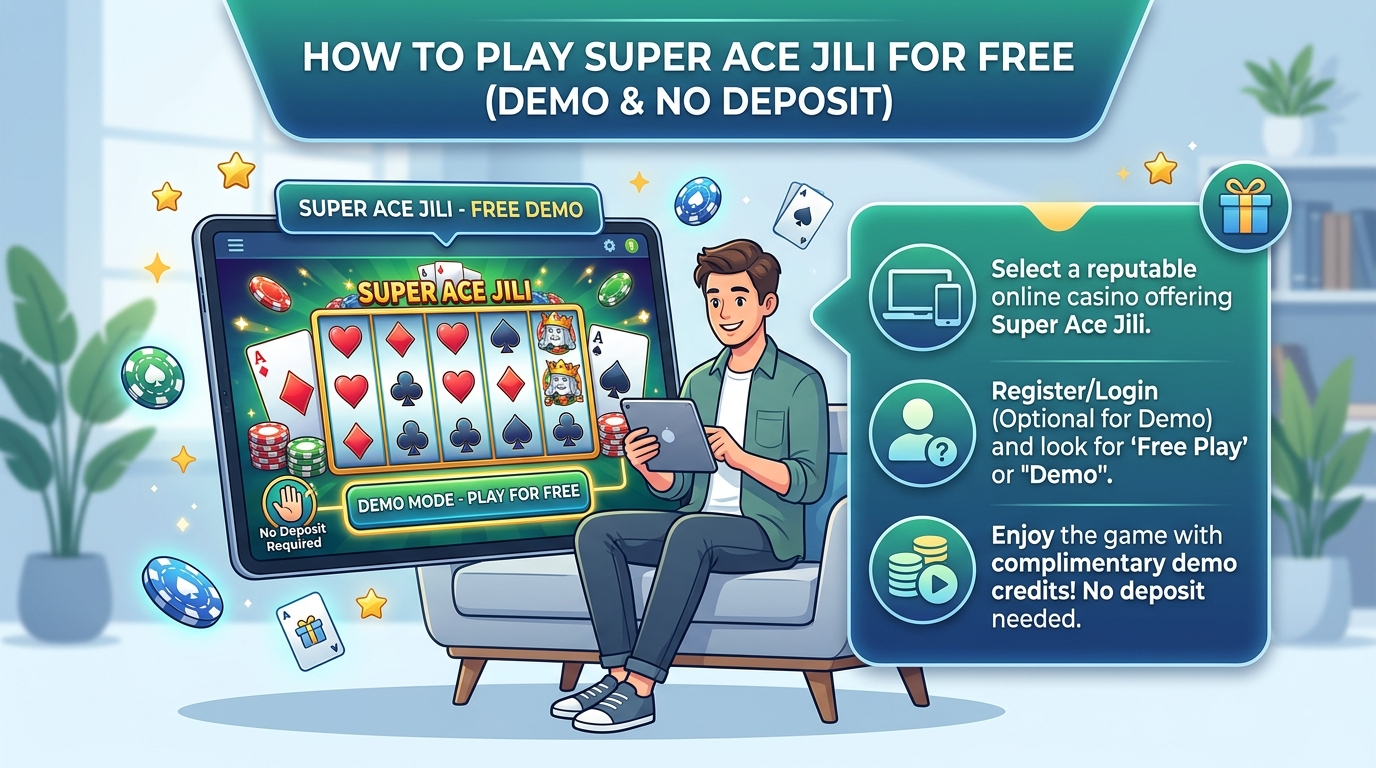 How to Play Super Ace Jili for Free (Demo & No Deposit)