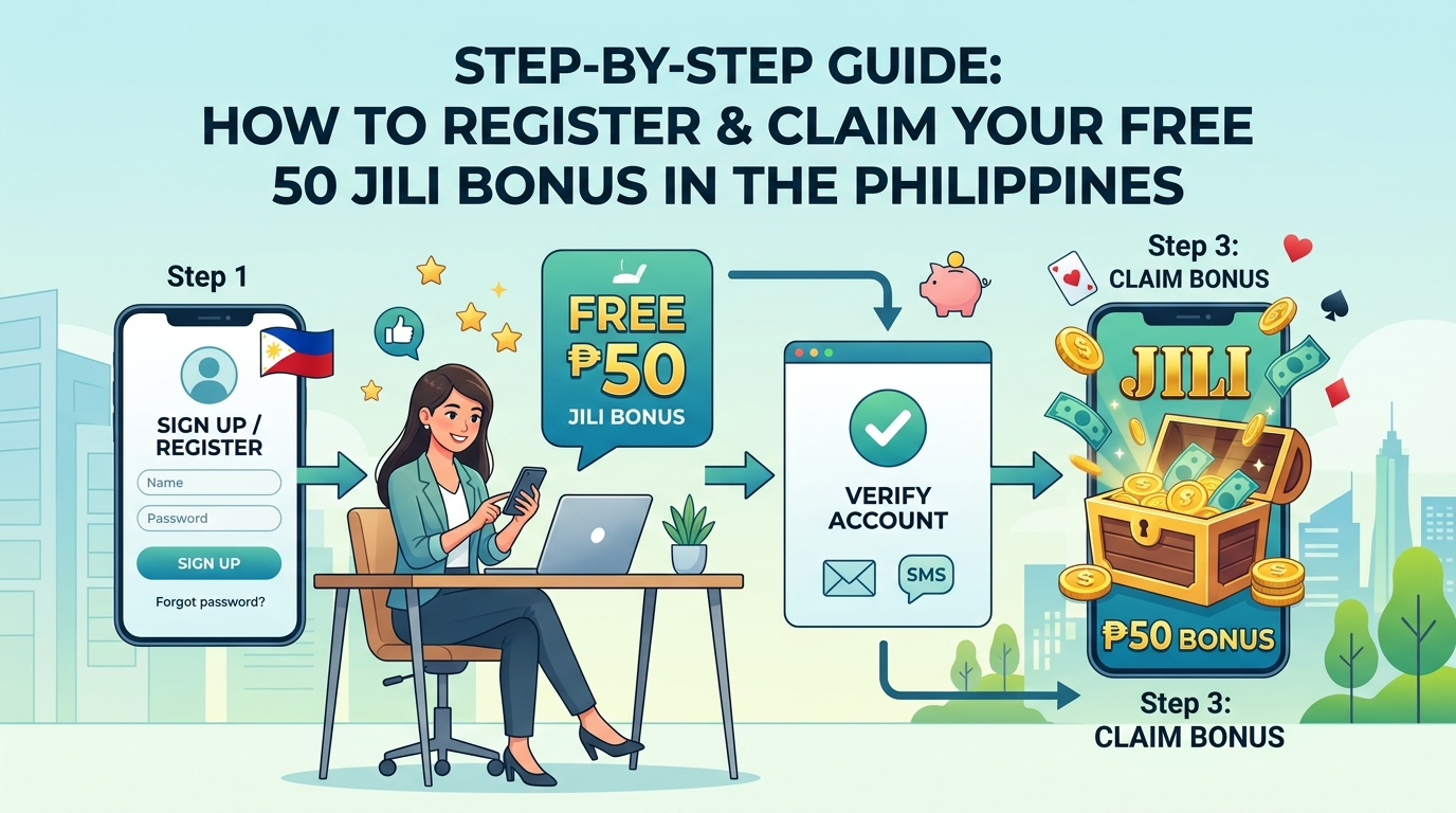What is the Free 50 Jili Register Bonus?
