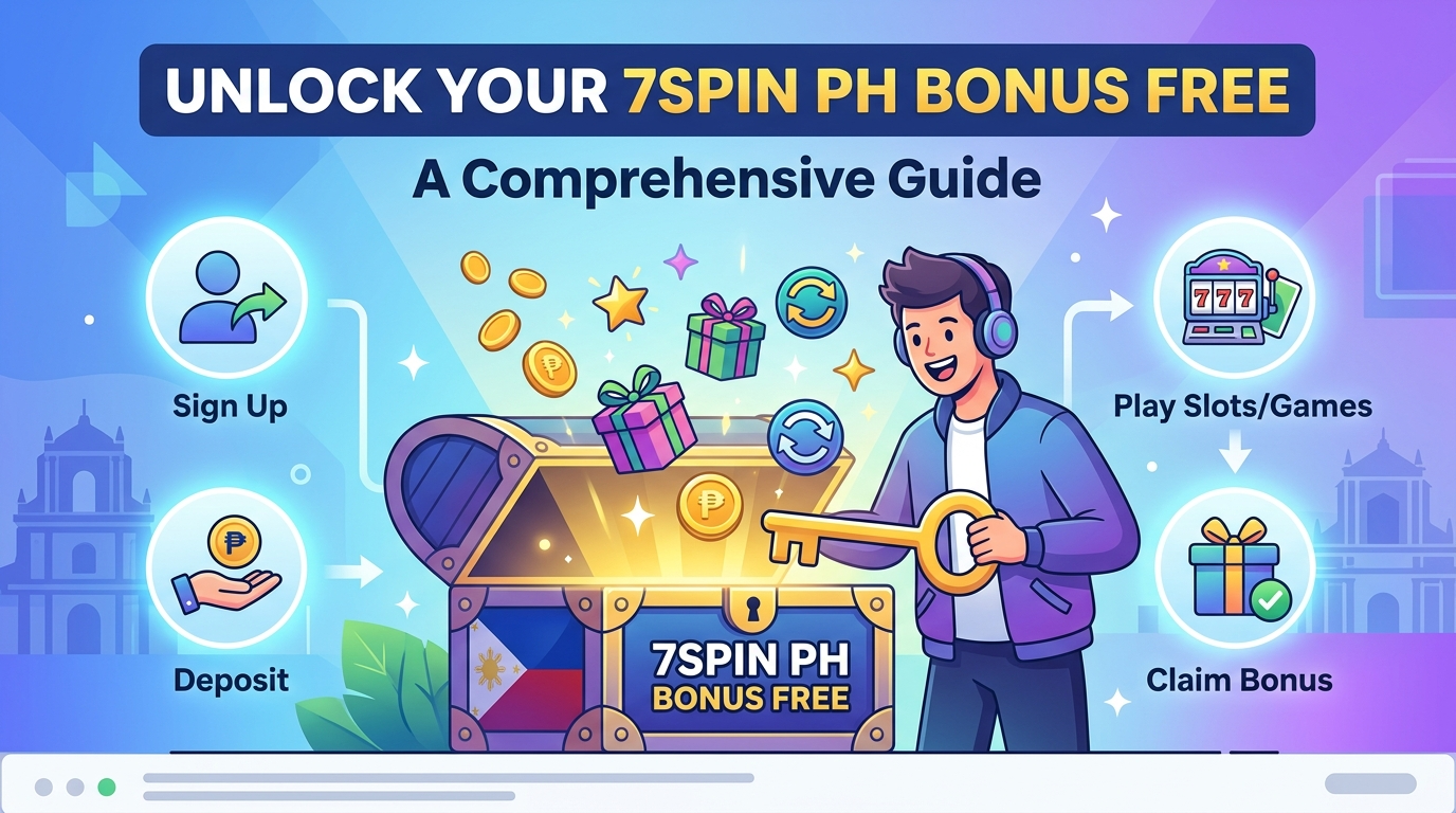 Unlock Your 7SPIN PH Bonus Free: A Comprehensive Guide