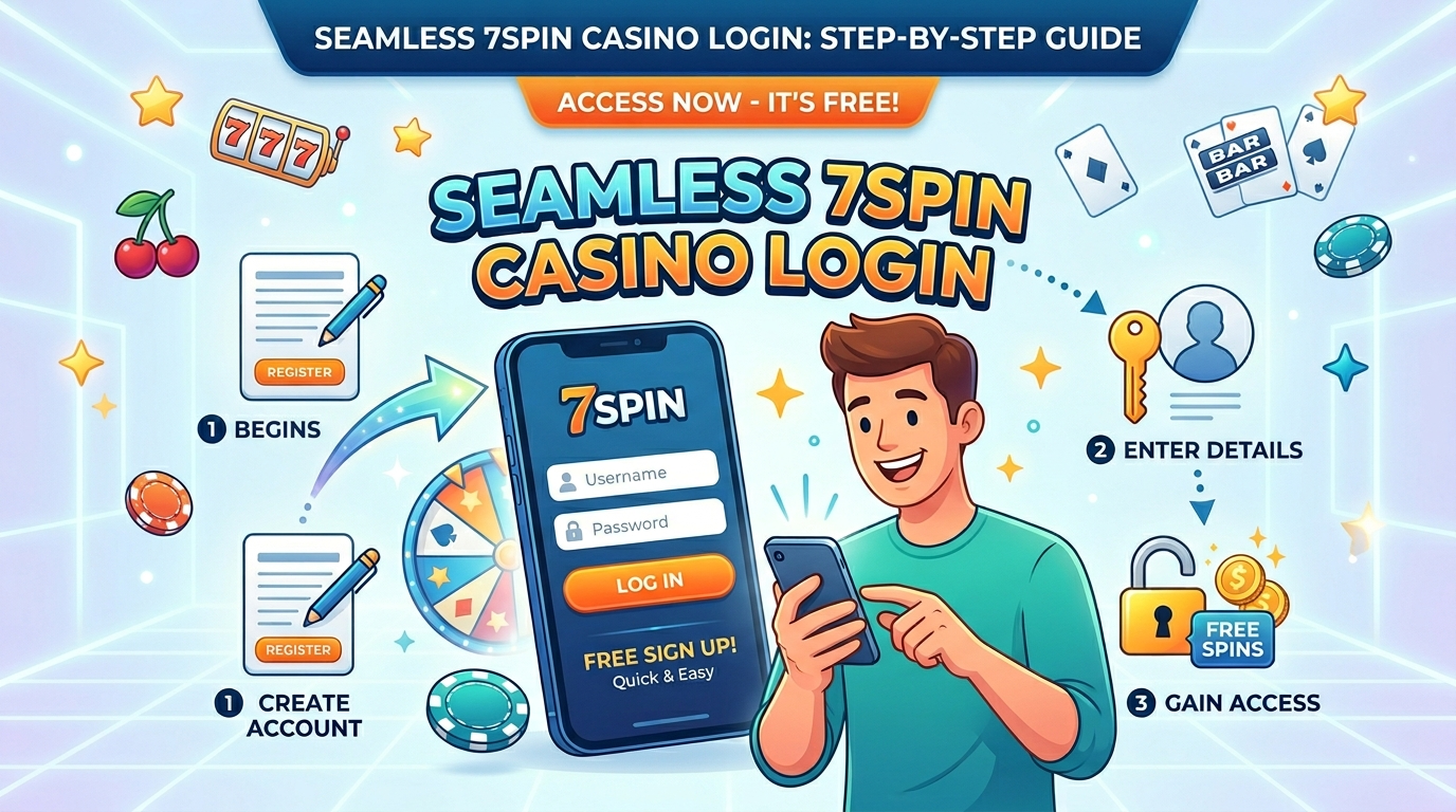 Seamless 7SPIN Casino Login: Step-by-Step Guide