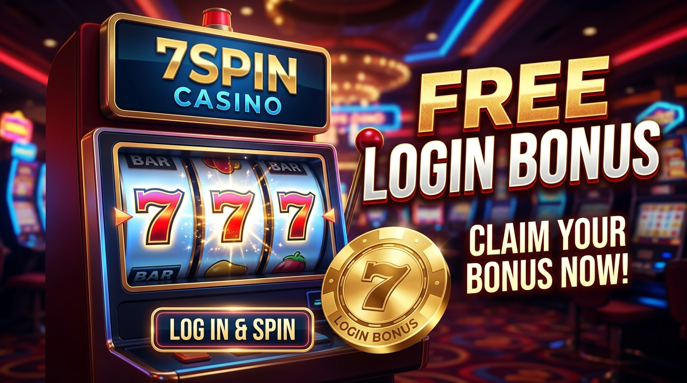 Claim Your Free 7SPIN Casino Login Bonus Today!