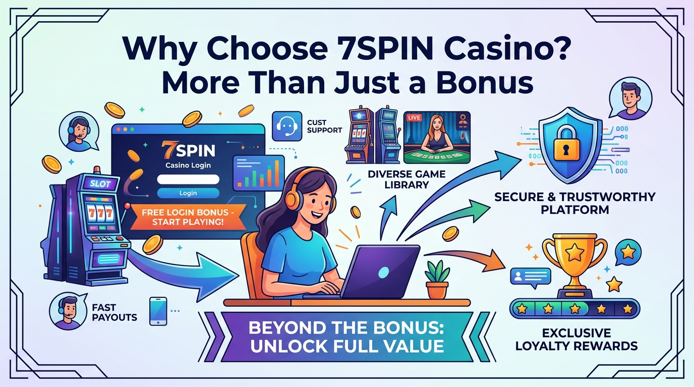 Why Choose 7SPIN Casino? More Than Just a Bonus