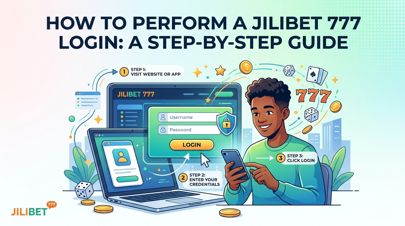How to Perform a JILIBET 777 Login: A Step-by-Step Guide