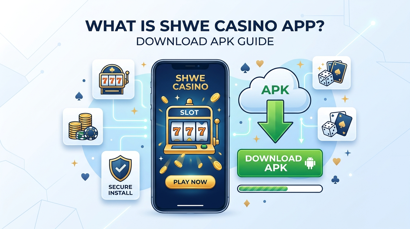 Shwe Casino APK ဒေါင်းလုဒ်မလုပ်မီ သိထားရမည့်အချက်များ