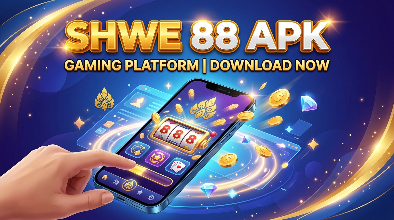 Shwe 88 APK ဒေါင်းလုဒ်လုပ်နည်းနှင့် တပ်ဆင်နည်း