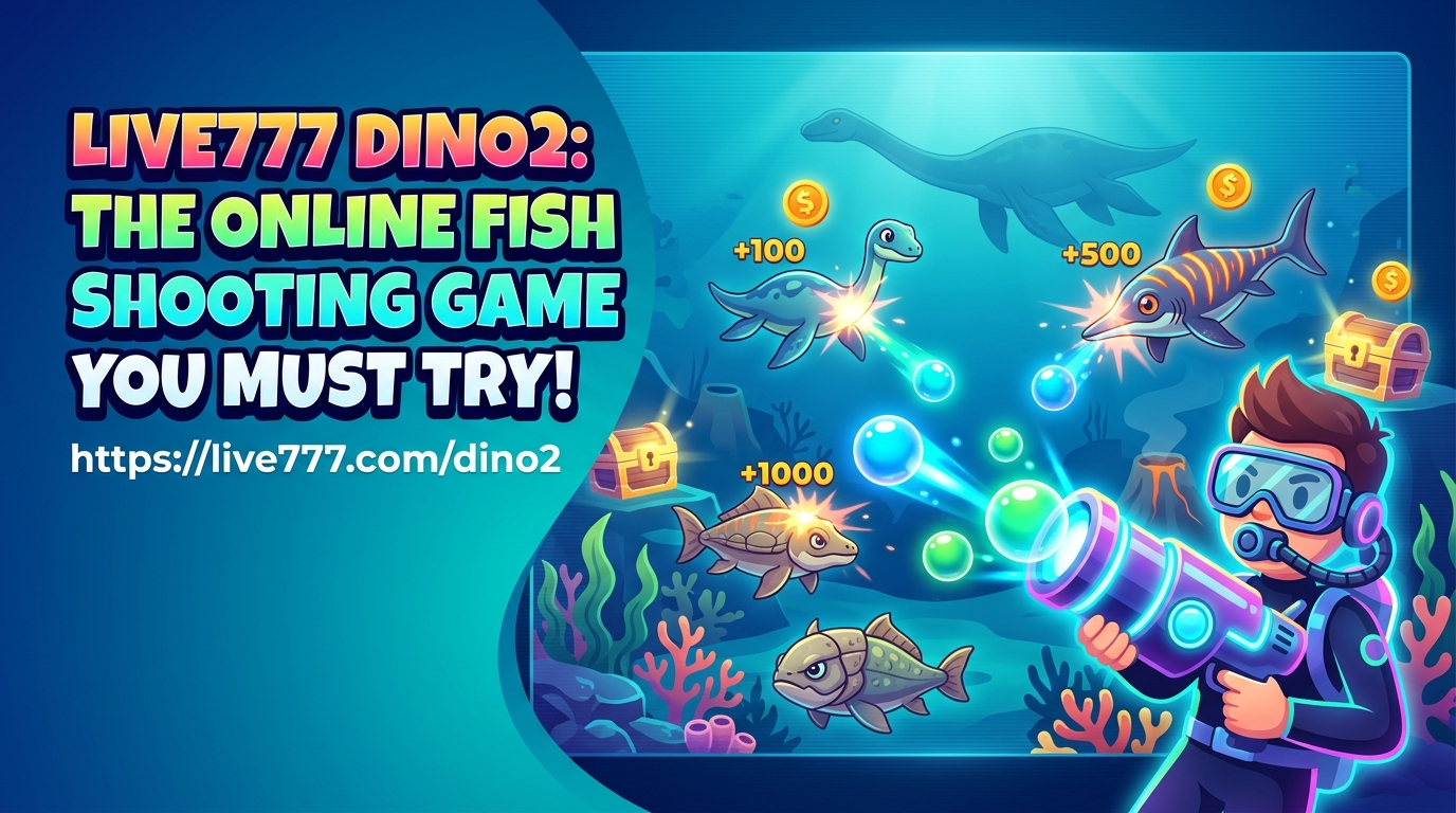 Live777 Dino2: เกมยิงปลาออนไลน์ที่ต้องลอง