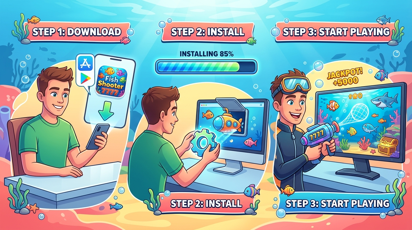 តើហ្គេមបាញ់ត្រី 7777 ជាអ្វី?