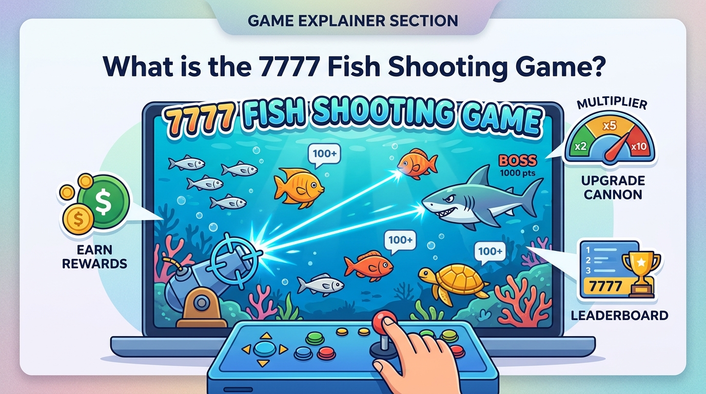 របៀបទាញយក ដំឡើង និងចាប់ផ្តើមលេង បាញ់ ត្រី 7777