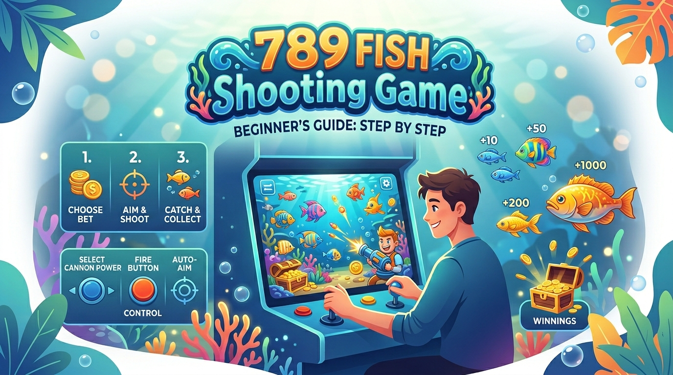 របៀបលេងហ្គេមបាញ់ត្រី 789 សម្រាប់អ្នកចាប់ផ្តើមដំបូង