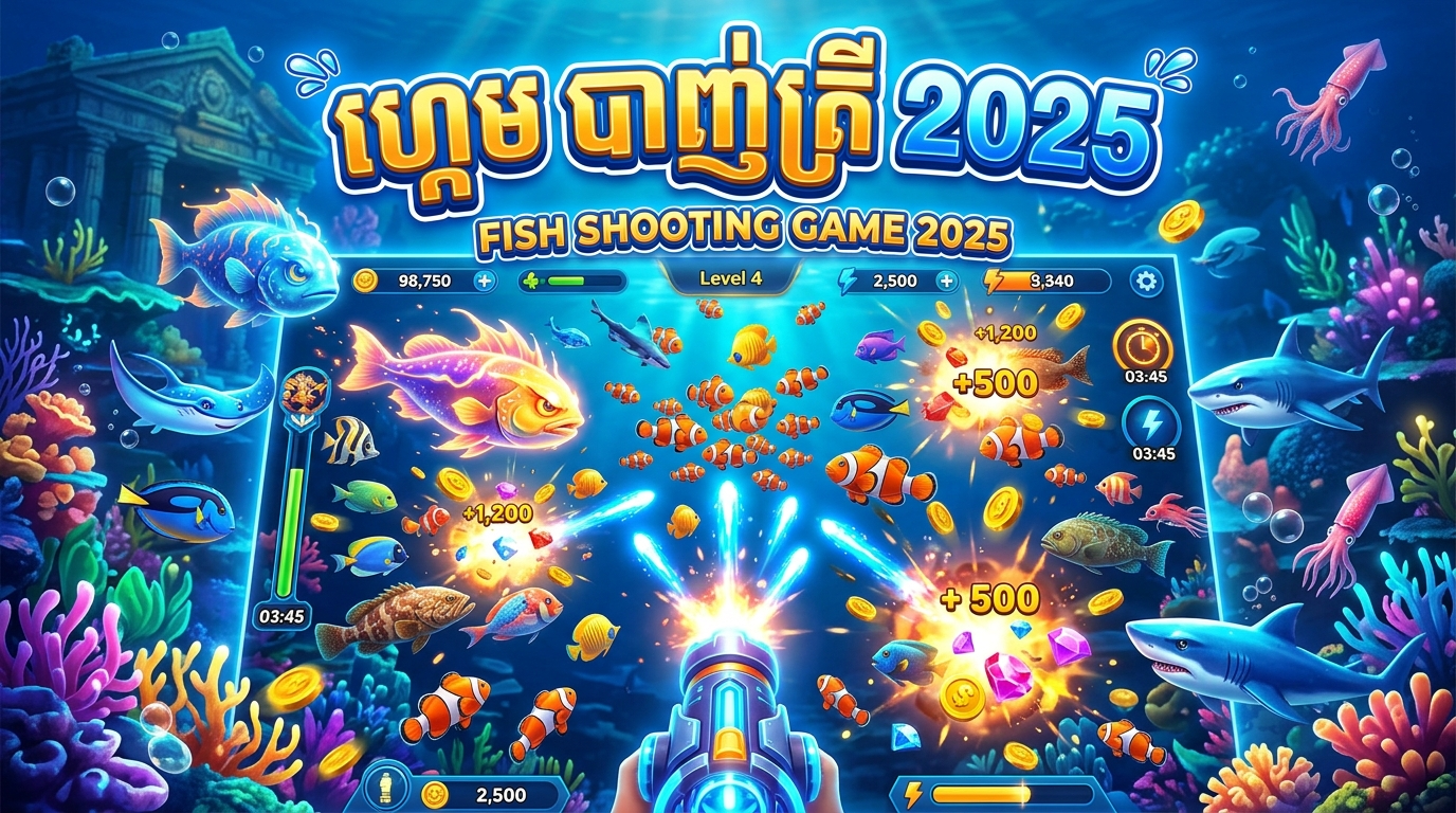 របៀបលេងហ្គេមបាញ់ត្រី 2025: ការណែនាំលម្អិត