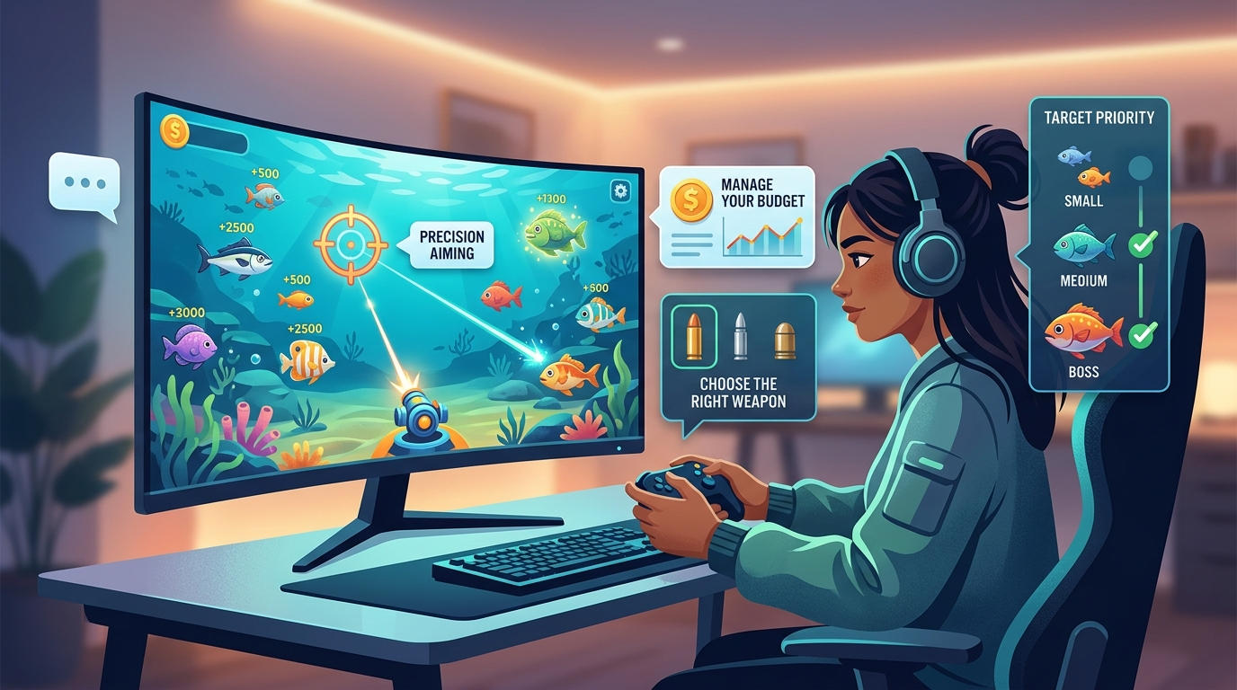 របៀបលេងហ្គេមបាញ់ត្រី 789 ឱ្យបានត្រឹមត្រូវ