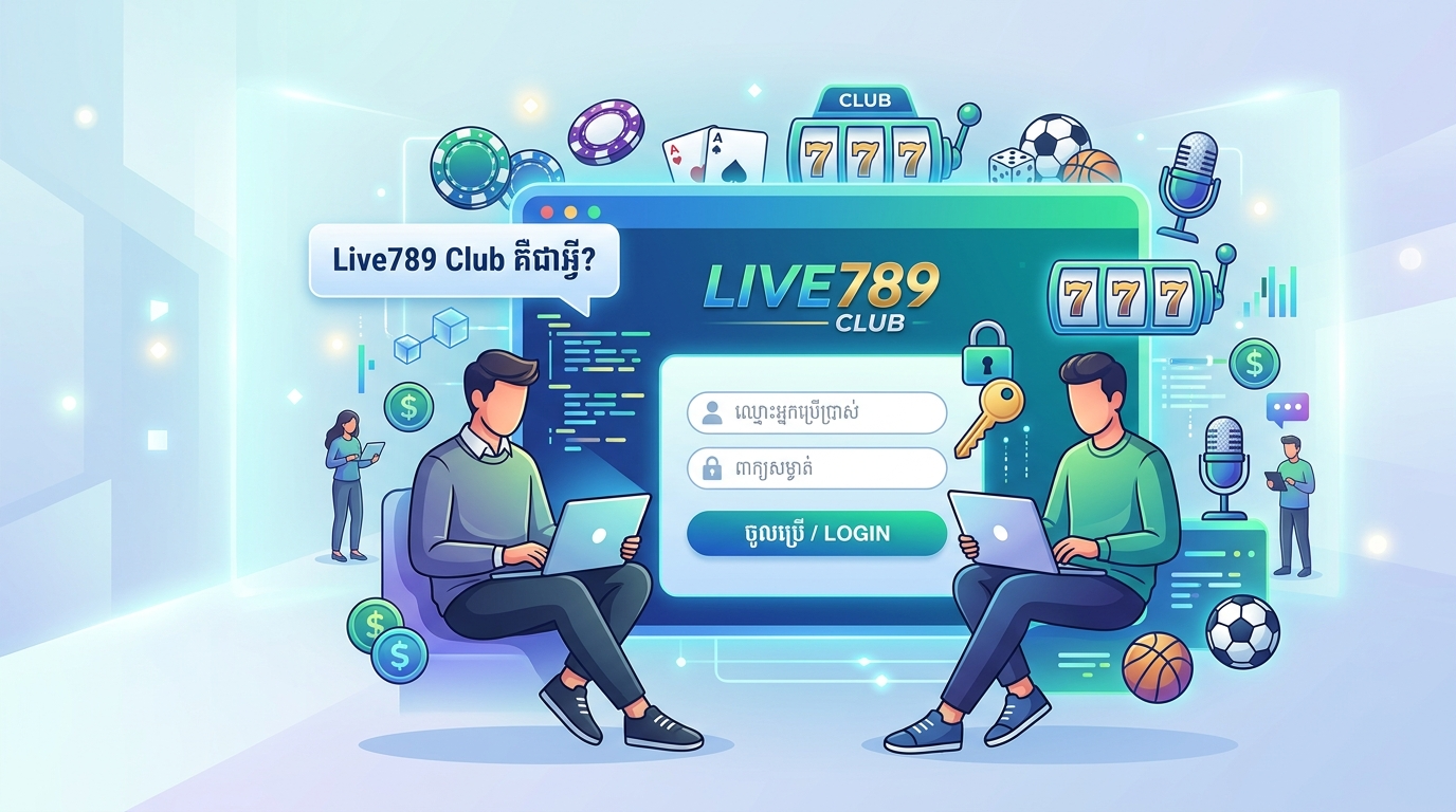 របៀបចូលទៅកាន់ Live789 Club