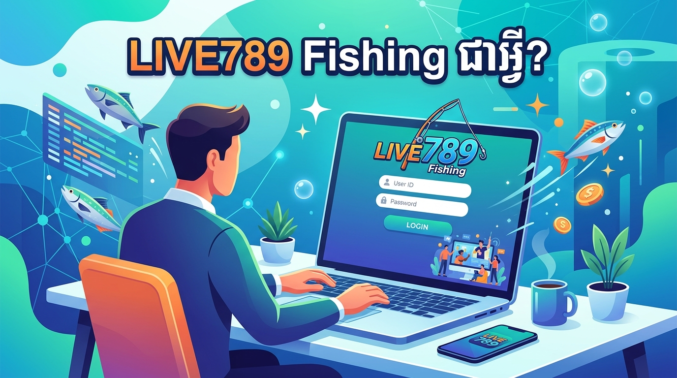 របៀបចូលលេង LIVE789 Fishing: ជំហានងាយៗ