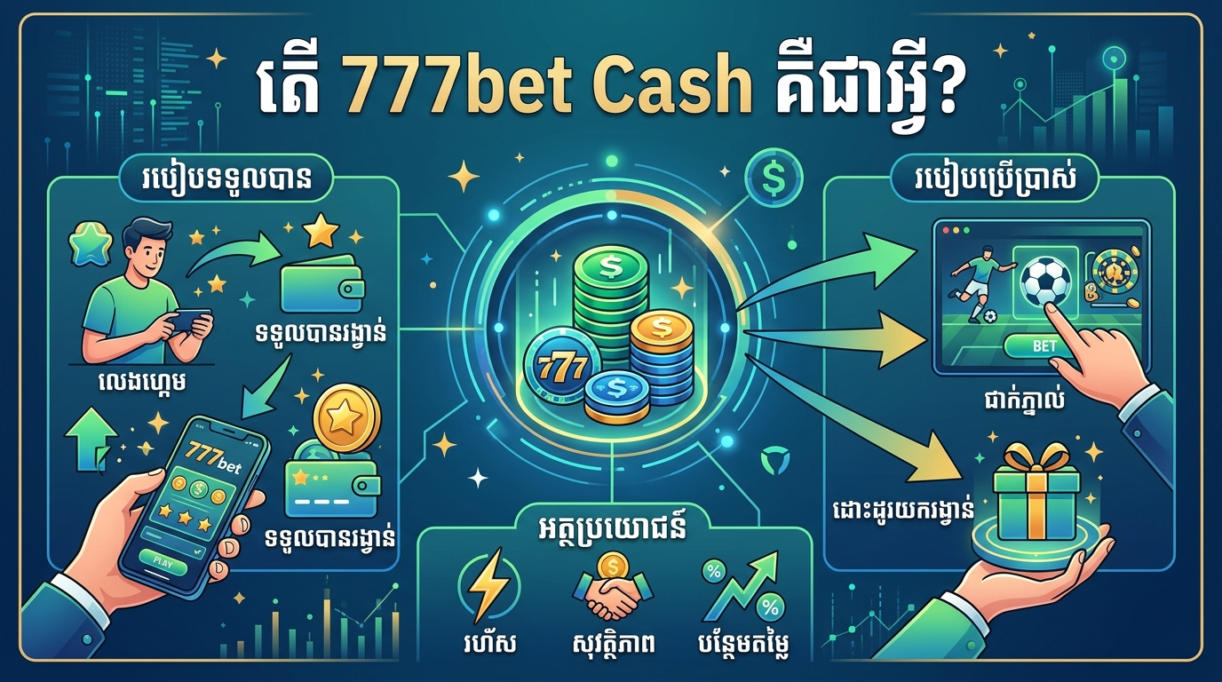 របៀបចុះឈ្មោះ និងចាប់ផ្ដើមជាមួយ 777bet Cash