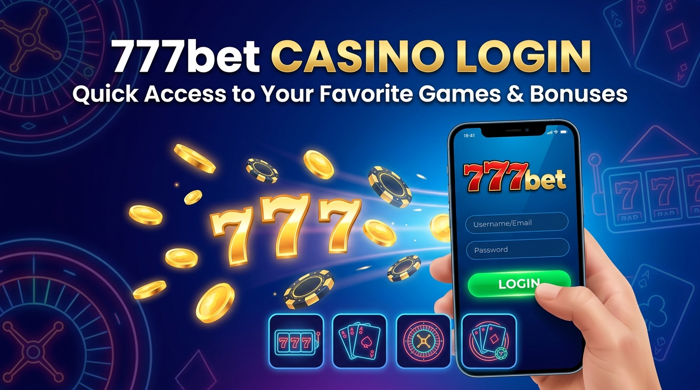 របៀបចូលគណនី 777Bet របស់អ្នក (777Bet Casino Login)