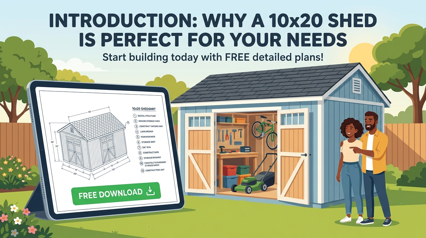 Introduction: Why a 10x20 Shed is Perfect for Your Needs
