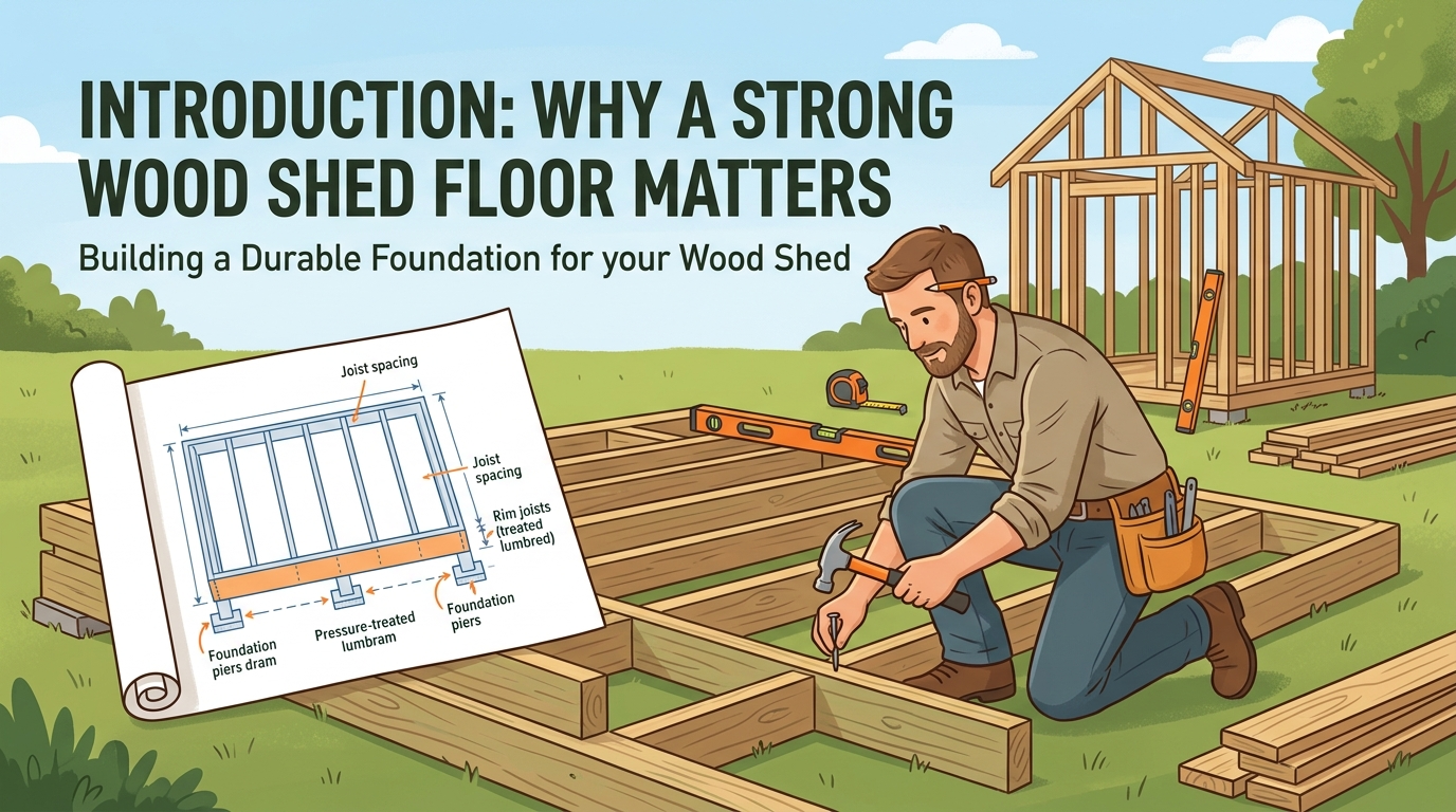 Understanding Essential Wood Shed Floor Components