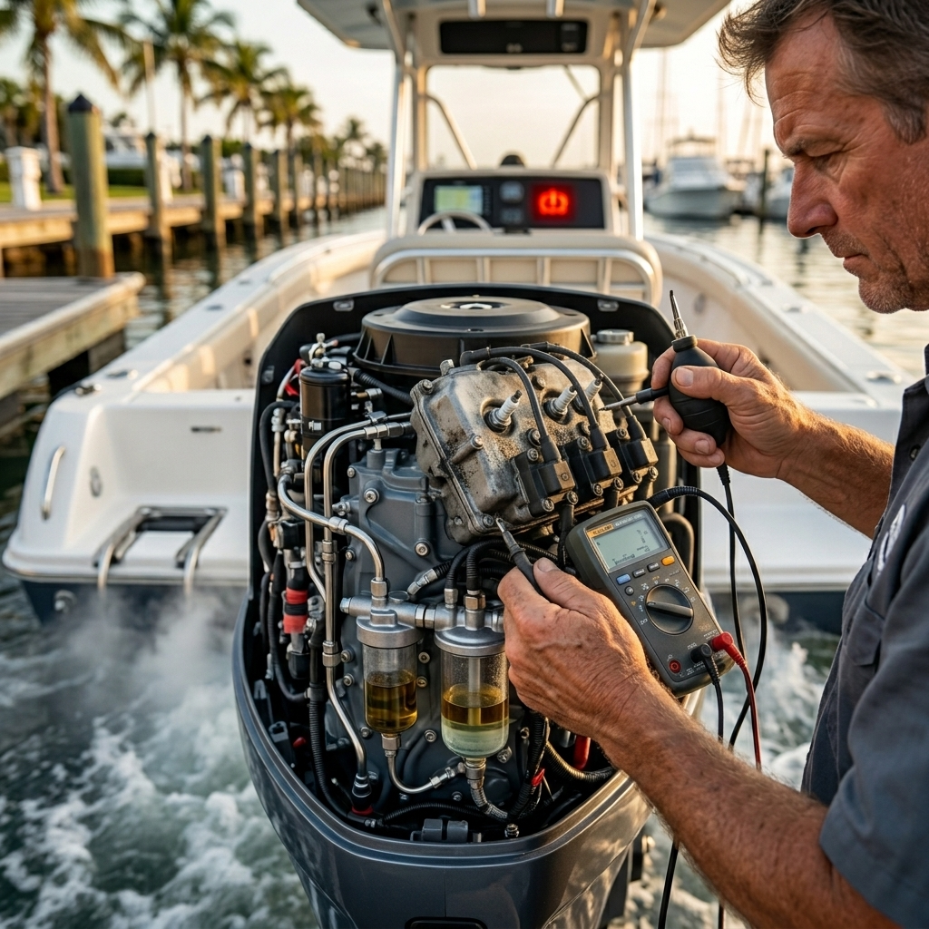 Boat Runs Fine at Idle but Struggles Under Load