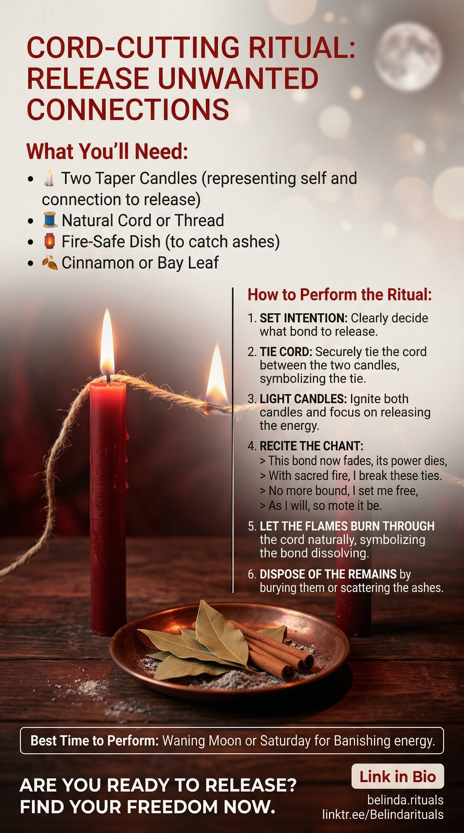 Cord Cutting Ritual Fire Symbolism