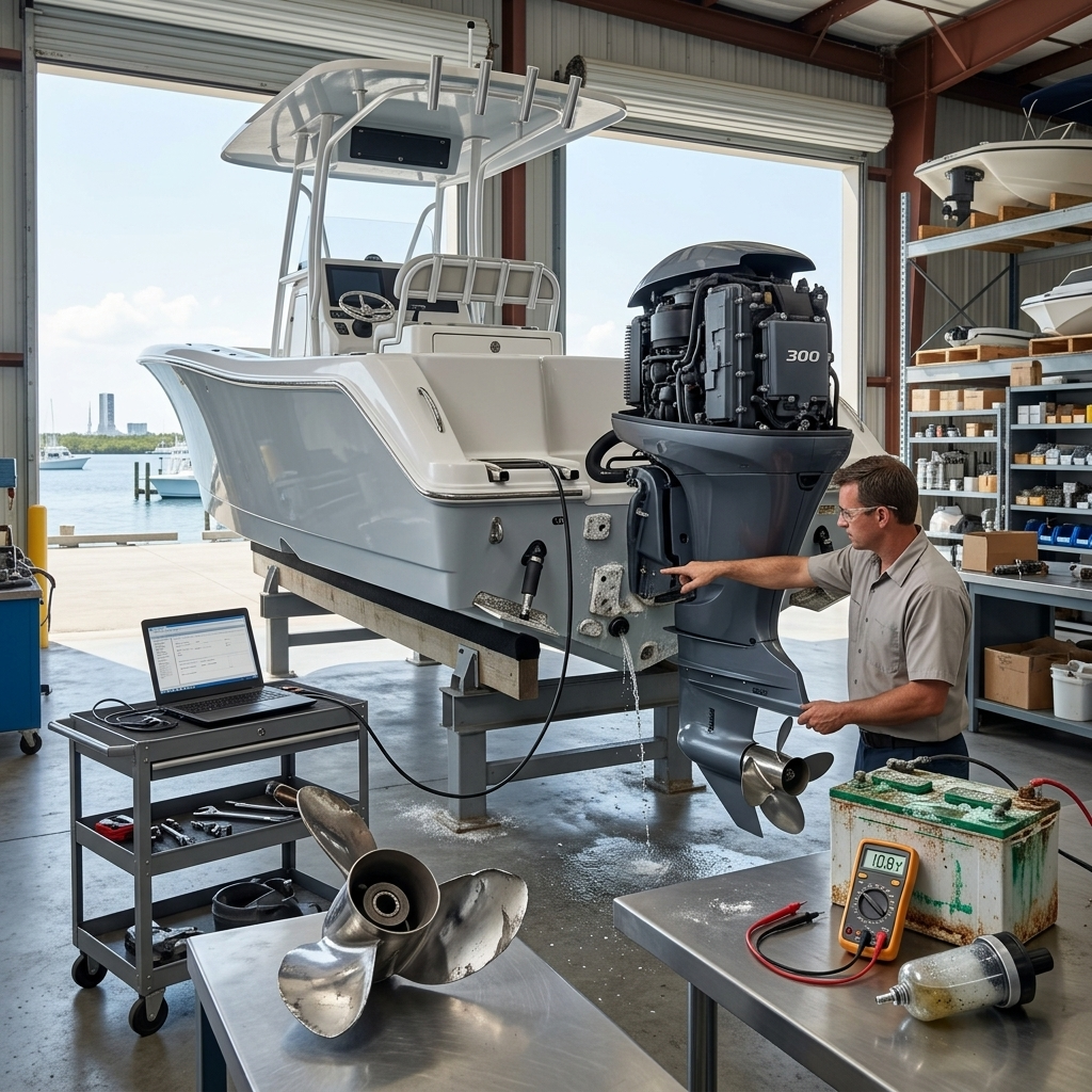 Common Reasons Boats End Up in the Shop Mid-Season