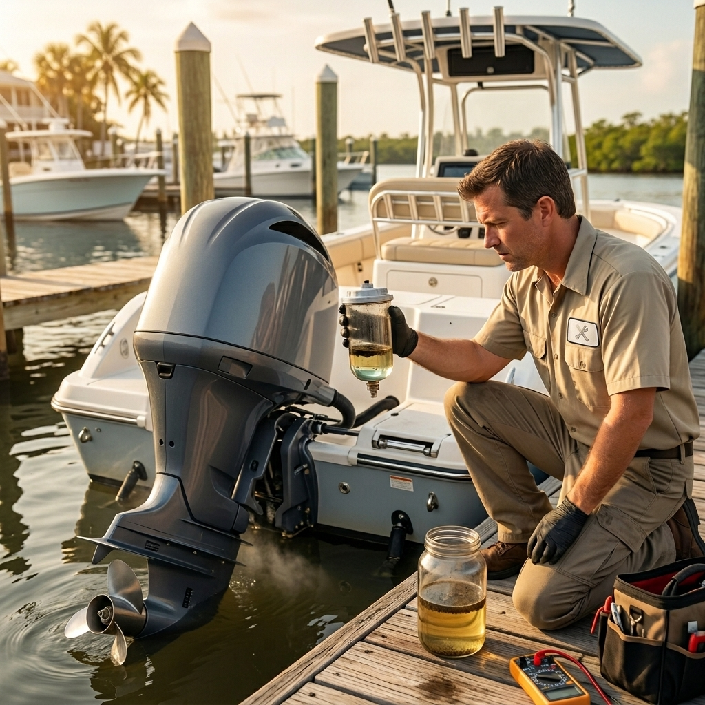 When to Suspect Fuel Contamination in Your Boat