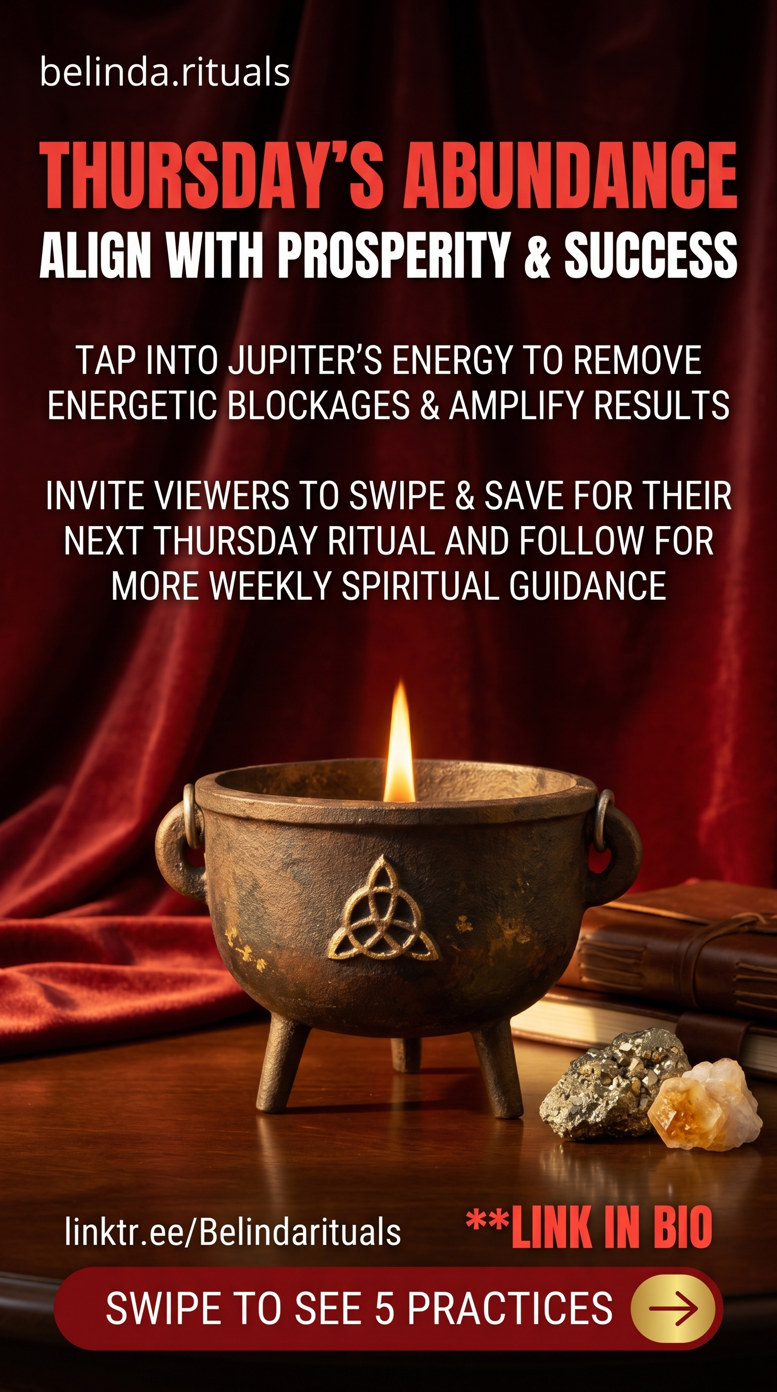 Wealth Manifestation Jupiter Thursday Ritual