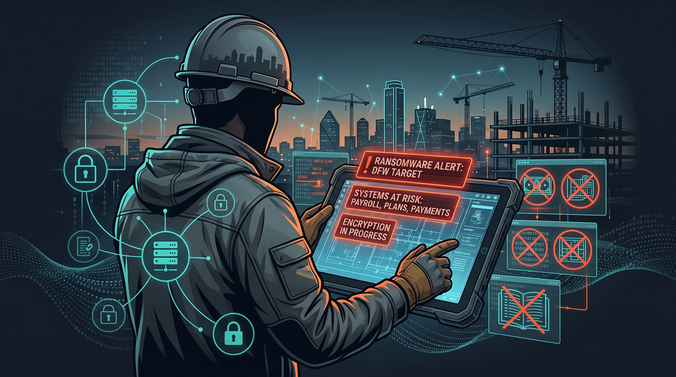 Fort Worth Construction Ransomware