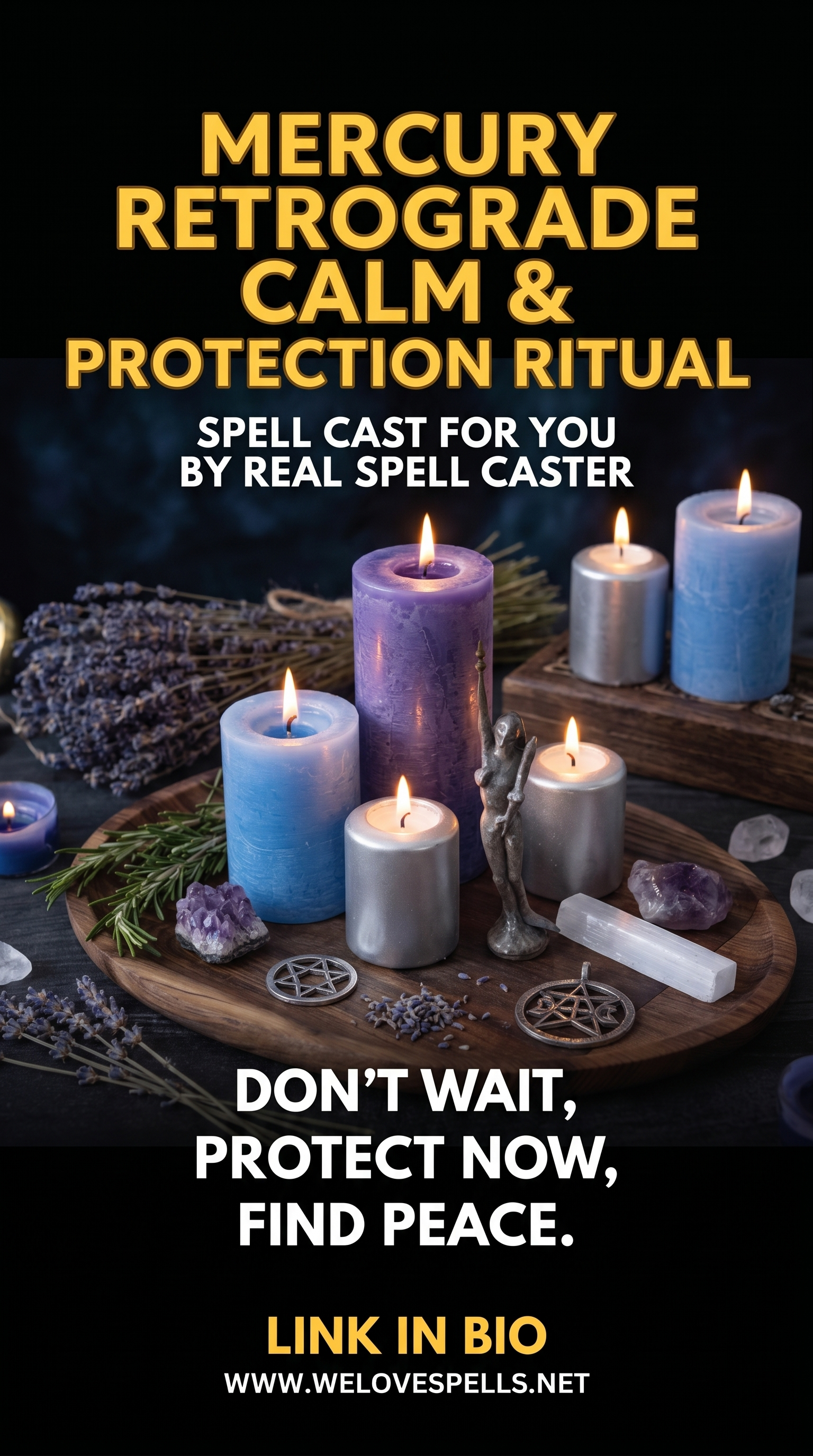 Calm protection during Mercury retrograde