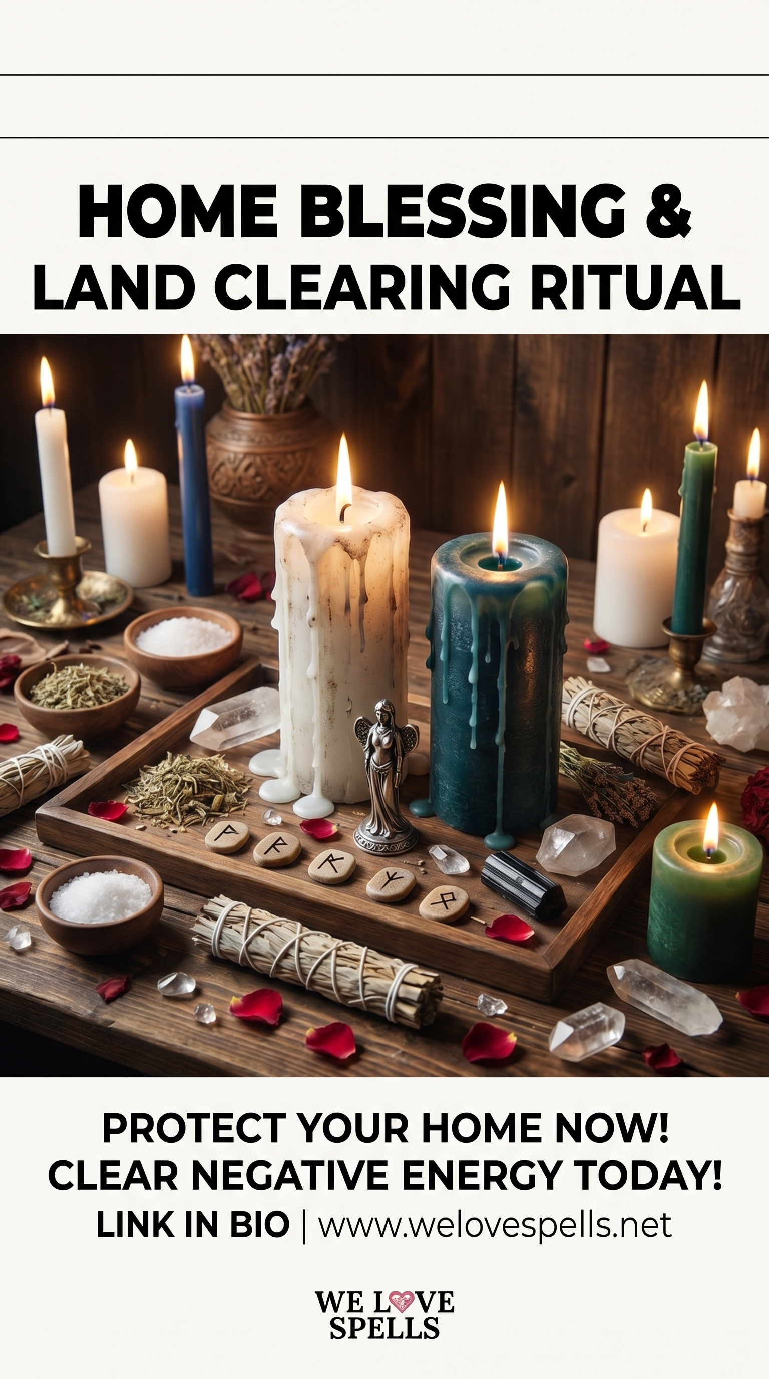 Land Clearing and Positive Energy Ritual visual