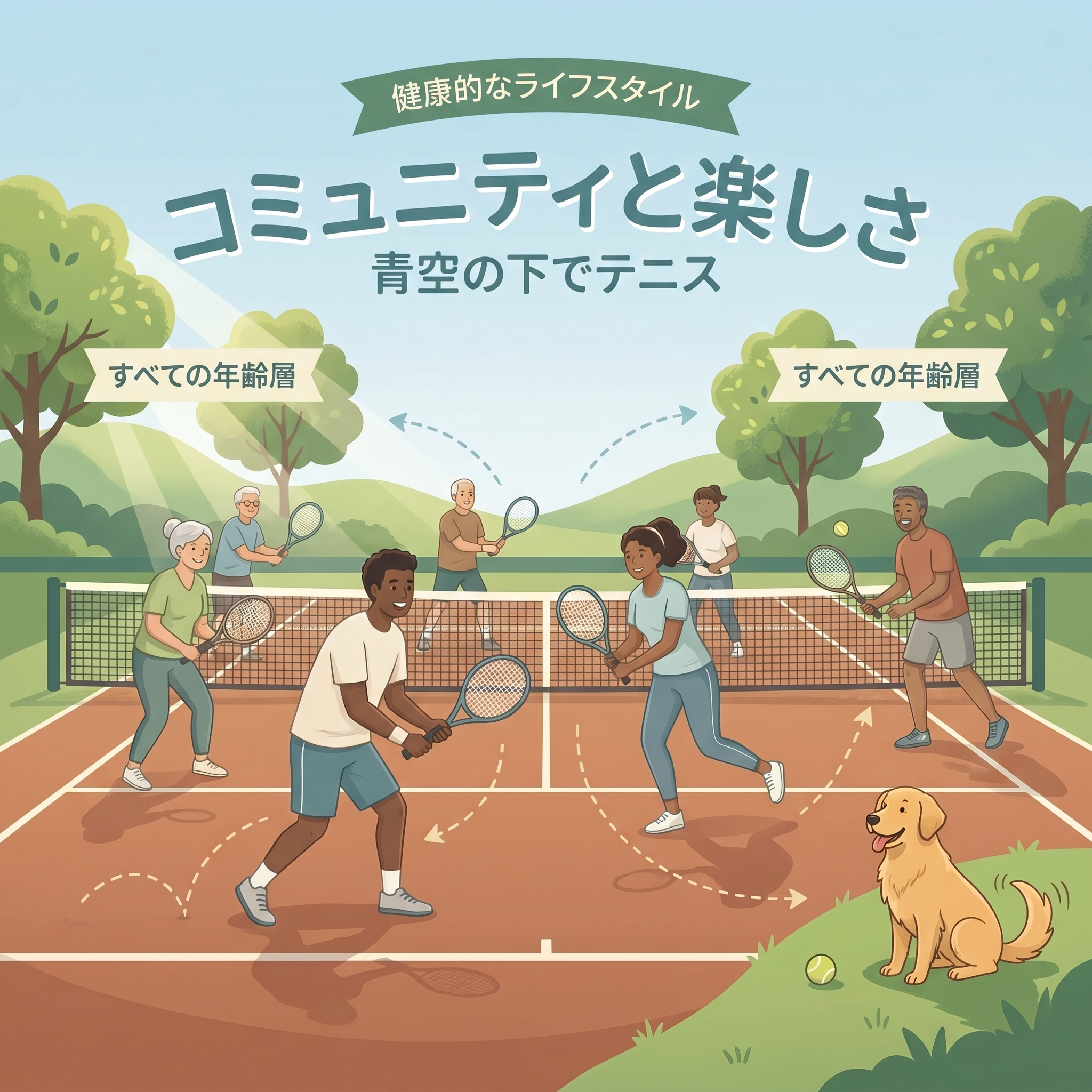 テニス界の魅力をもっと広めよう！