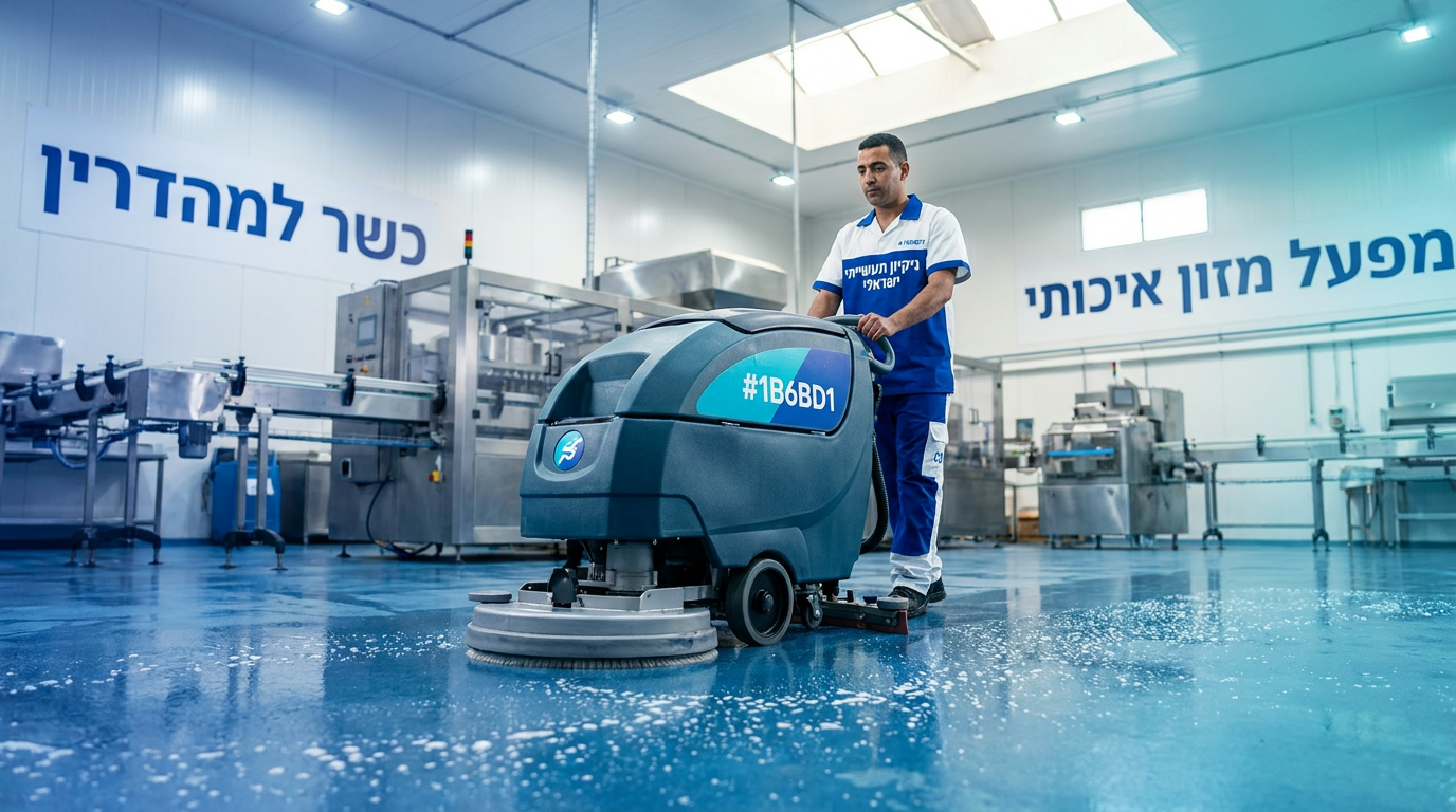 ניקוי תעשייתי: כל מה שצריך לדעת על ניקוי מפעלים וחומרי ניקוי למפעלים