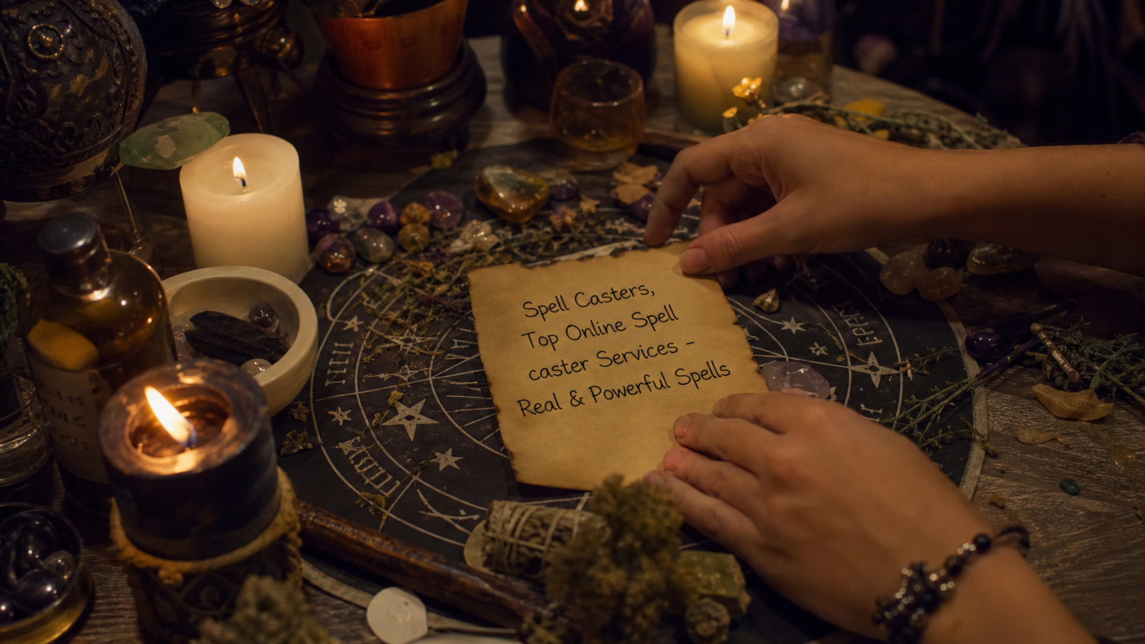 Spell caster services offering real and powerful online spells for love, money, protection, and spiritual guidance
