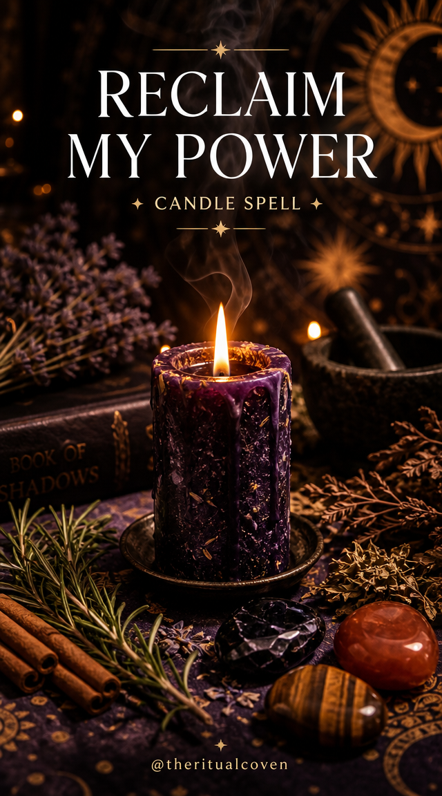 Powerful candle flame symbolizing personal strength, renewal, and spiritual empowerment