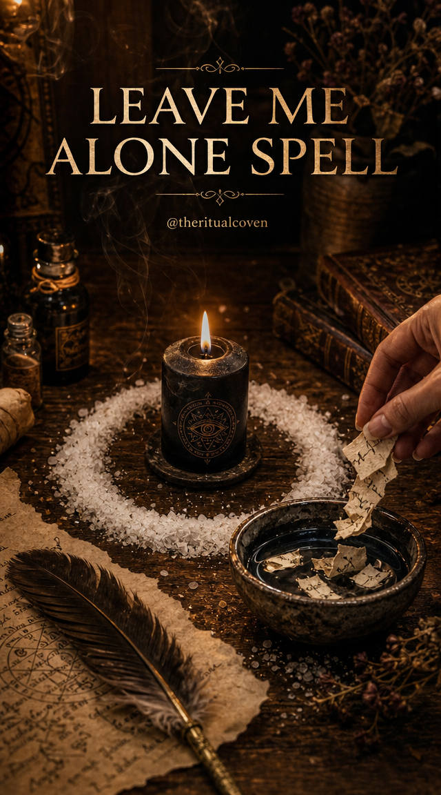 Spiritual protection ritual for banishing negativity and finding peace